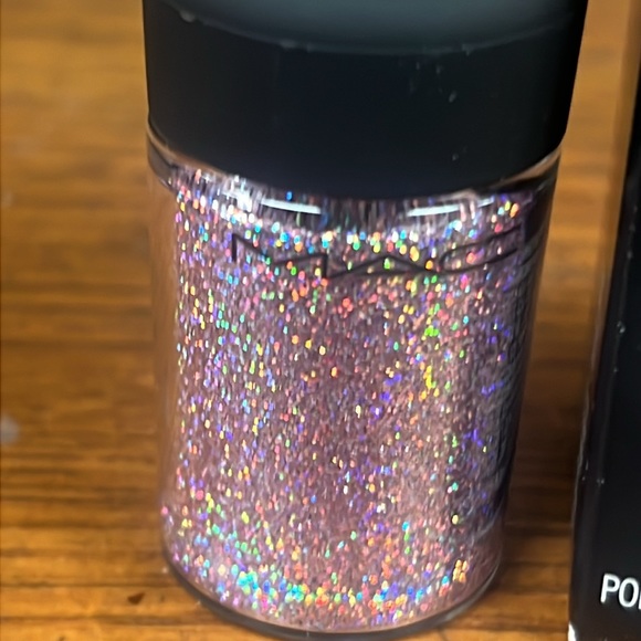 🍭🎨Rare! Mac 3D Pink Glitter Brillants - Picture 11 of 12